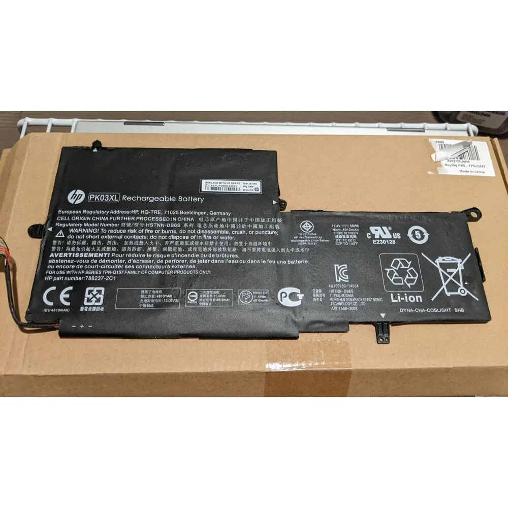 PK03XL Laptop Battery for HP Spectre numerous models